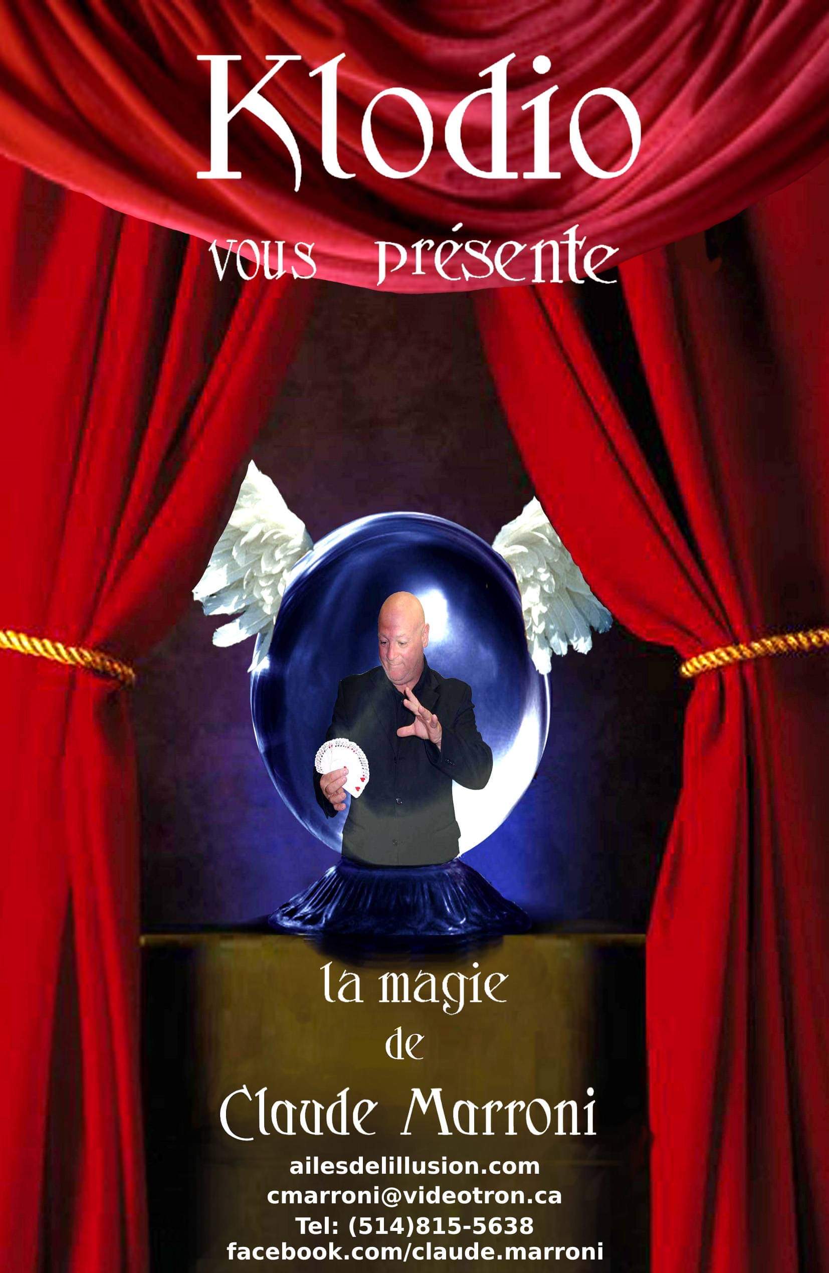 Poster Klodio Le Magicien